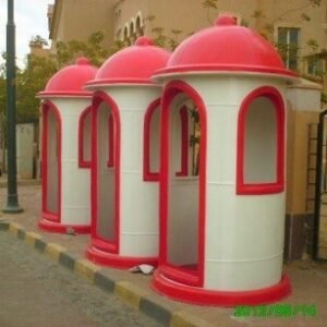 اكشاك حراسة 120 سم وجه واحد ووجهين