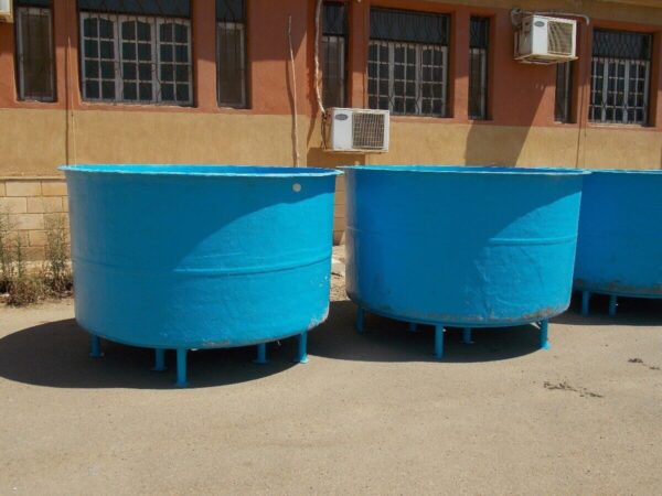 Circular fish tanks - Al-Ahram Fiberglass Company - 1