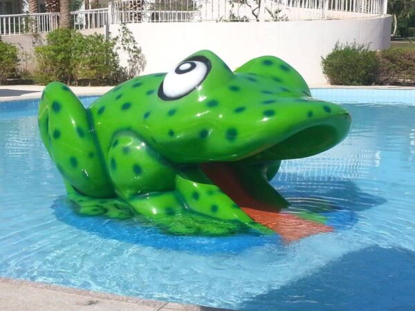 Frog shaped slide - Al-Ahram Fiberglass Company - 1