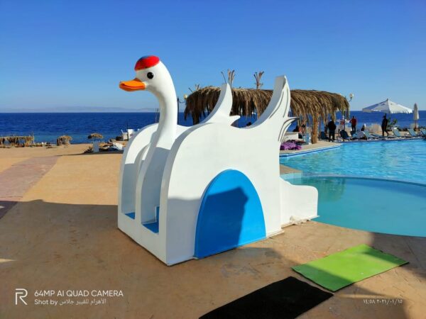 Goose shaped slide - Al-Ahram Fiberglass Company