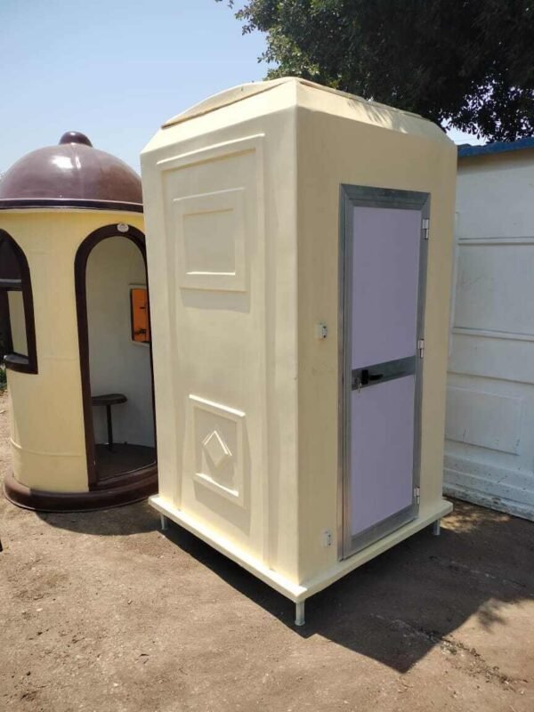 ⁦Double portable bathroom, 1.25 cm x 2.50 x 2.30 cm, fiberglass⁩ - الصورة ⁦8⁩