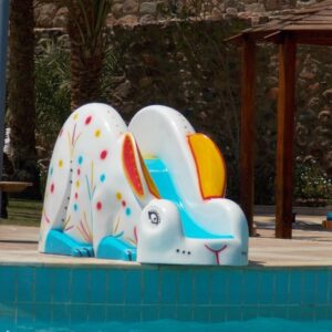 Rabbit shaped slide - Al-Ahram Fiberglass Company - 1
