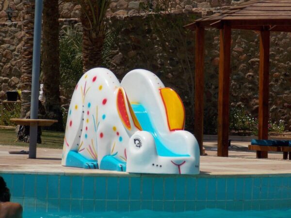 Rabbit shaped slide - Al-Ahram Fiberglass Company - 1