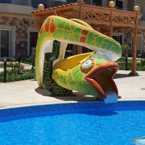 Snake shaped slide - Al-Ahram Fiberglass Company - 1