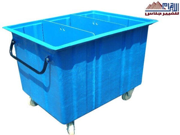 Thread bobbin transport cart - Al-Ahram Fiberglass Company - 3