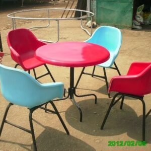 ترابيزه فيبر جلاس دائرى